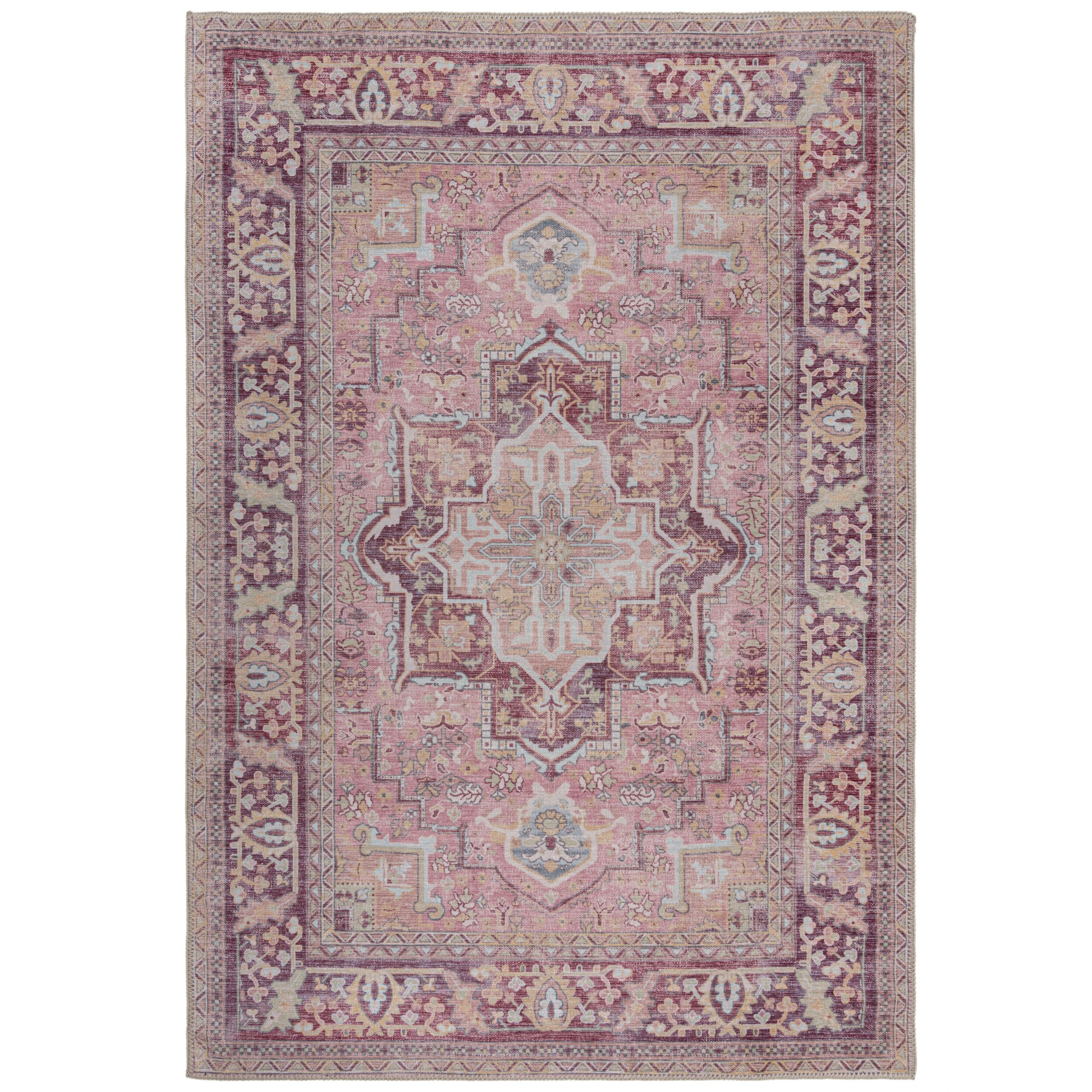 Flair Rugs, Kusový koberec Hebden Windsor Pink, 120x170, ružová, obývacia izba