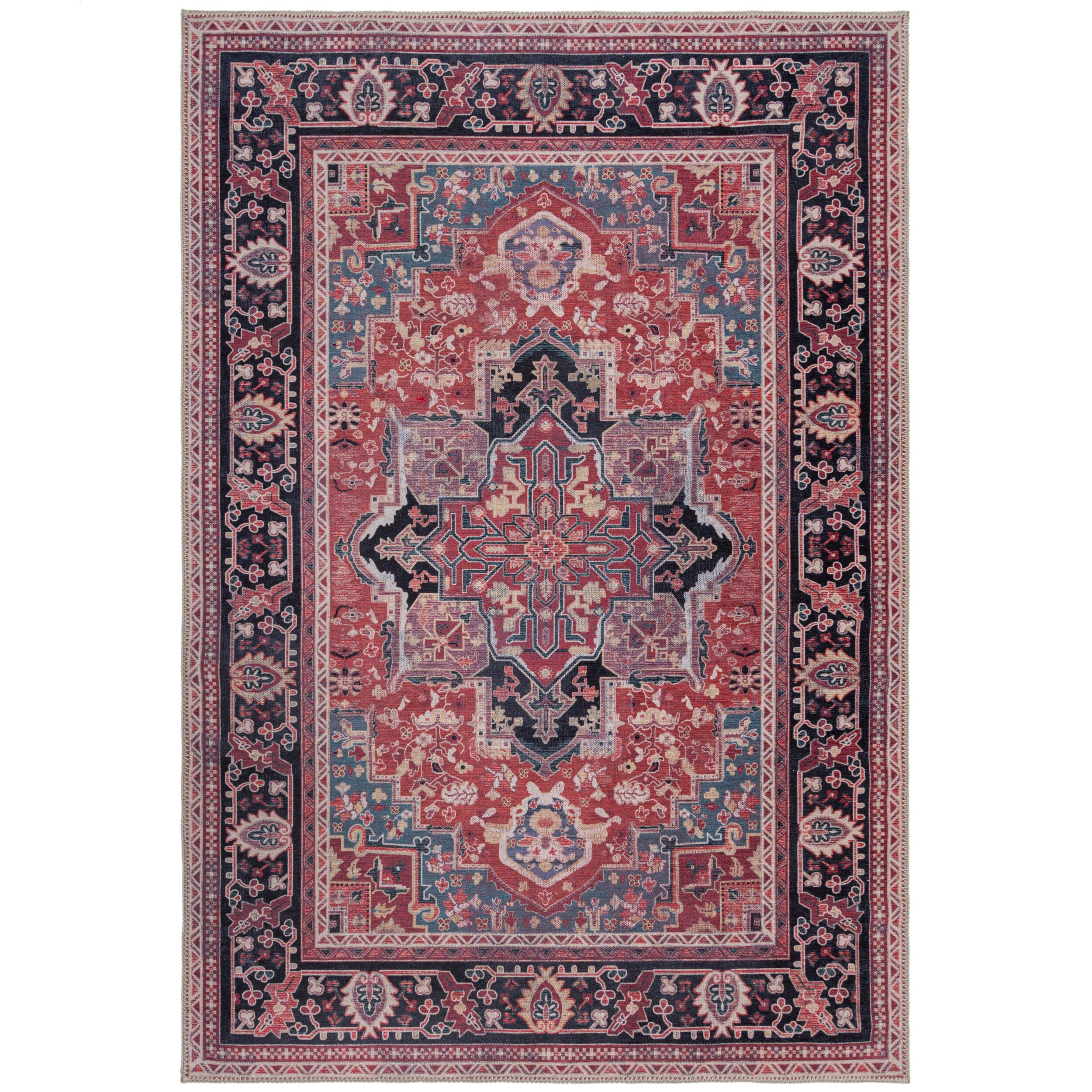 Flair Rugs, Kusový koberec Hebden Windsor Red, 80x150, červená, obývacia izba