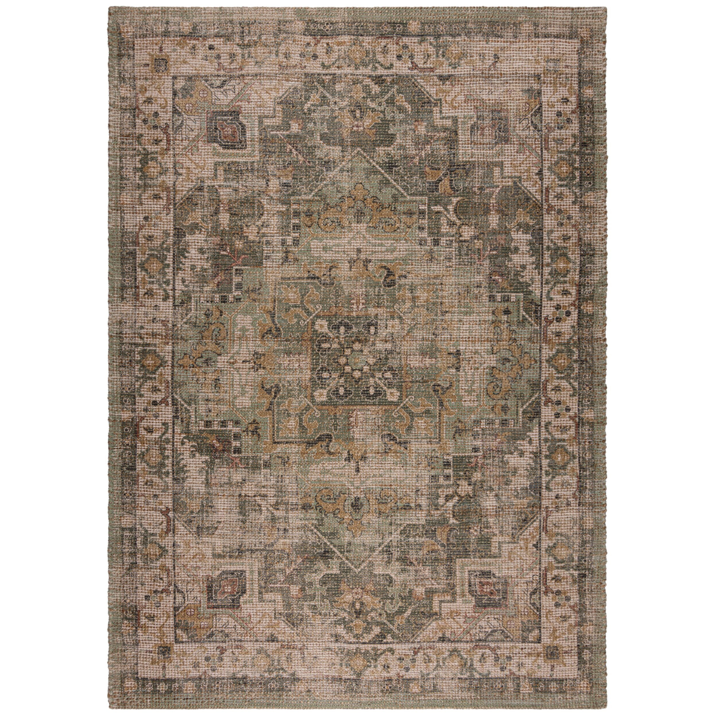 Flair Rugs, Kusový koberec Nadya Selena Green, 80x150, zelená, obývacia izba