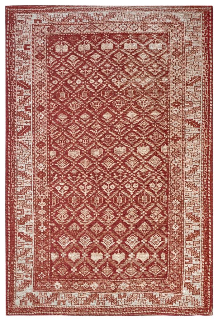Hanse Home, AKCIA: 160x235 cm Kusový koberec Catania 105896 Curan Terra, oranžová, obývacia izba