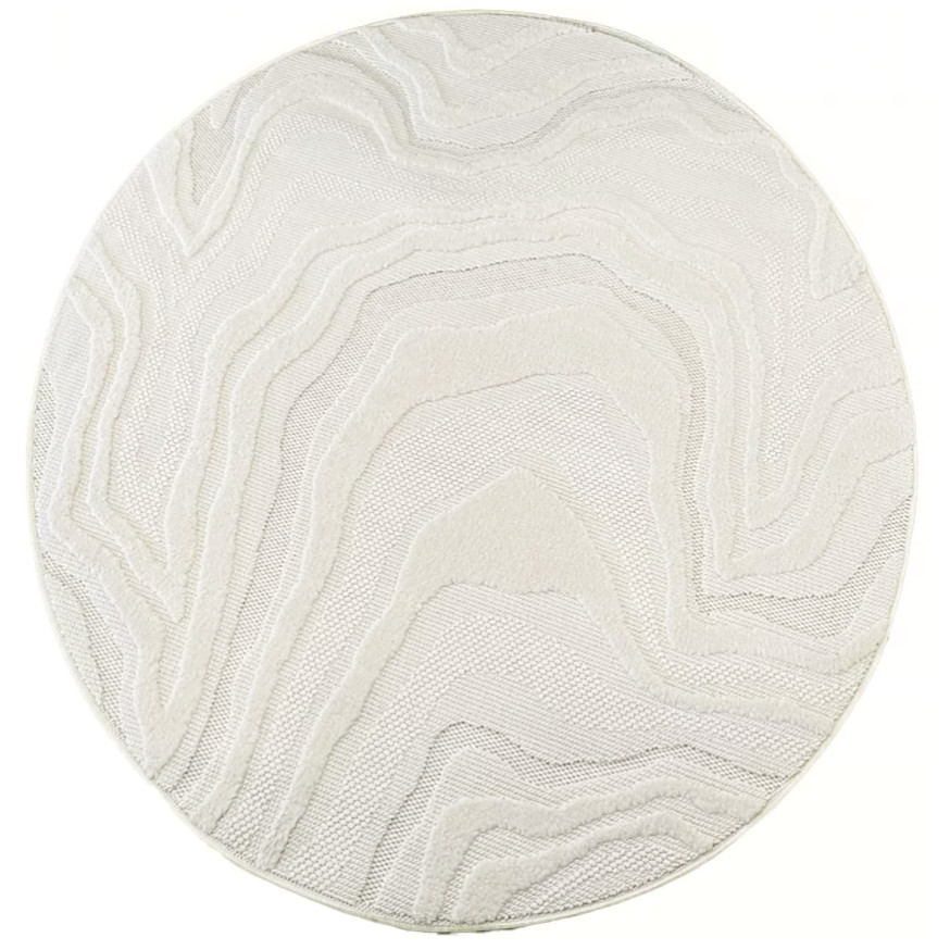 Balta, Kusový koberec Lexi 42304-060 kruh, 160x160 (priemer) kruh, biela, detská izba
