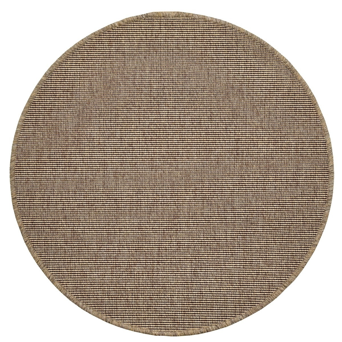 Vopi, Kusový koberec Nature NEW prírodný kruh, 80x80 (priemer) kruh, oranžová, kuchyňa
