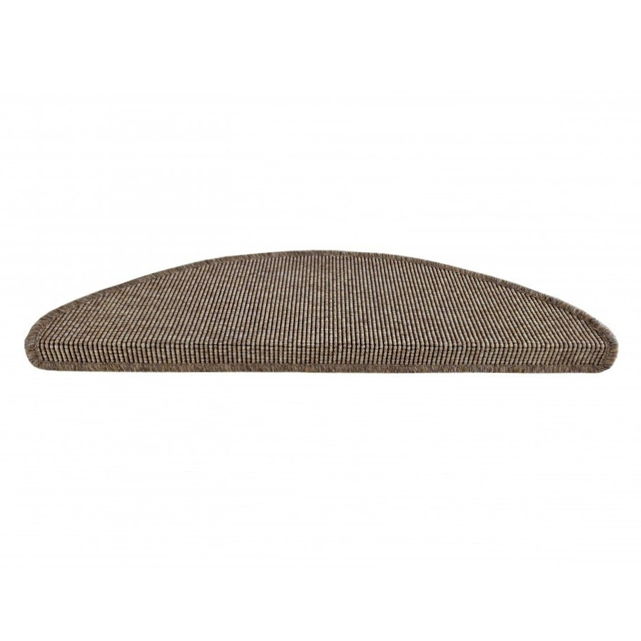 Vopi Nášľapy na schody Nature NEW prírodný polkruh, samolepiaci - 28x65 polkruh (rozmer vrátane ohybu)