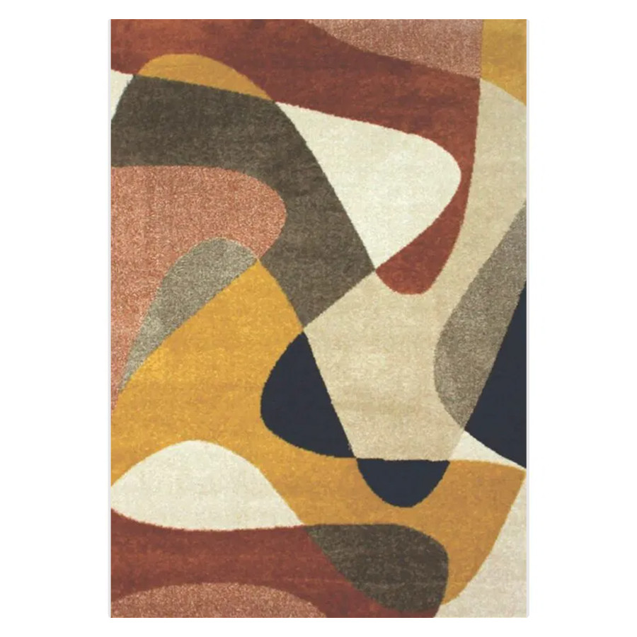 Spoltex, Kusový koberec Achat 618 Rust cream, 80x150, viacfarebná, obývacia izba