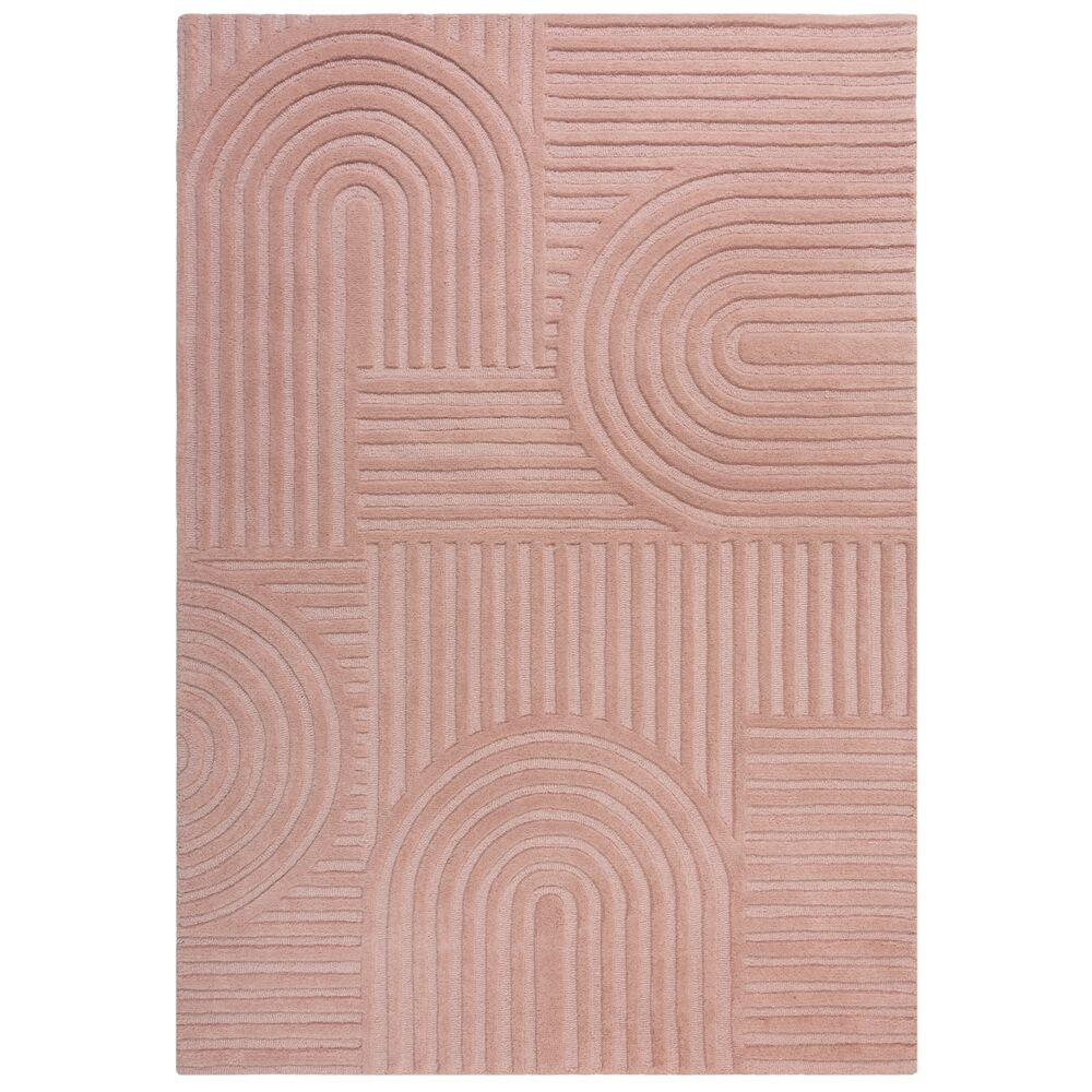 Flair Rugs, AKCIA: 120x170 cm Kusový koberec Solace Zen Garden Blush, ružová, obývacia izba