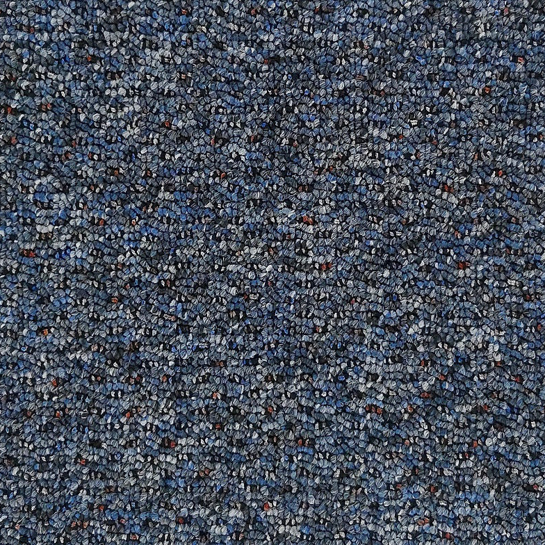 Koberec metráž New Techno 3532 sv. modré, na mieru, šíře 4m,5m, modrá, ab (mriežka), chodba / predsieň