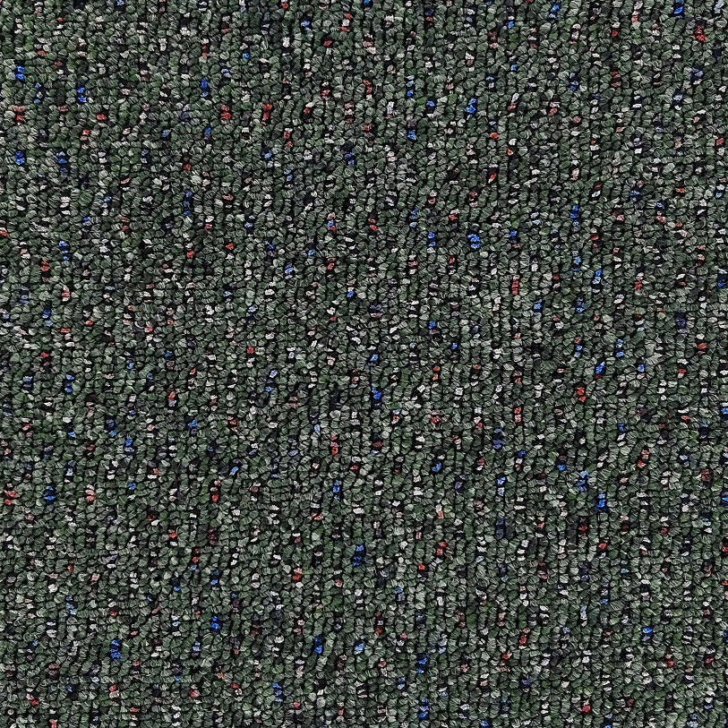 Koberec metráž New Techno 3547 zelené, na mieru, šíře 4m, zelená, ab (mriežka), chodba / predsieň