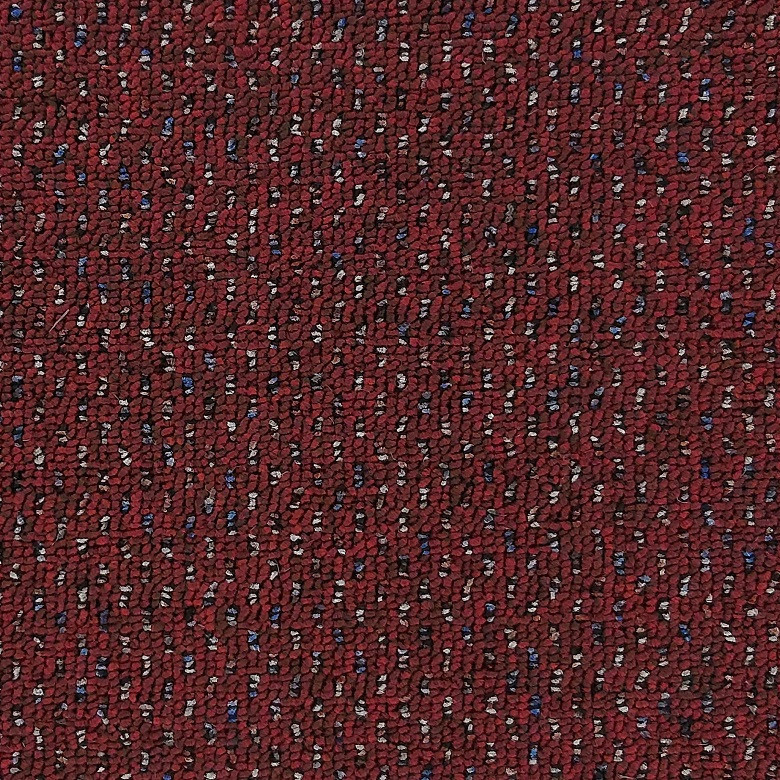 Koberec metráž New Techno 3556 červené, na mieru, šíře 4m, červená, ab (mriežka), chodba / predsieň