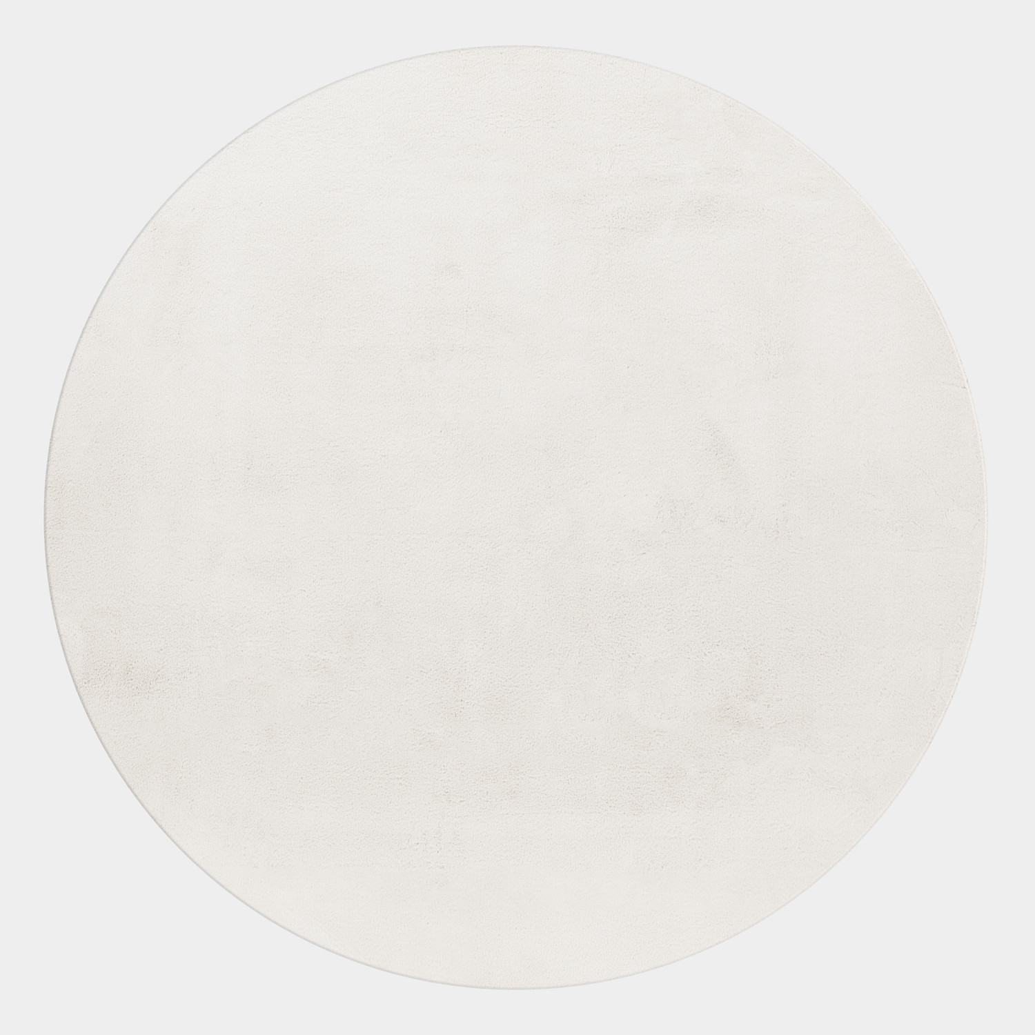 Ayyildiz Kusový koberec Pouffy 5100 Cream kruh - 120x120 cm