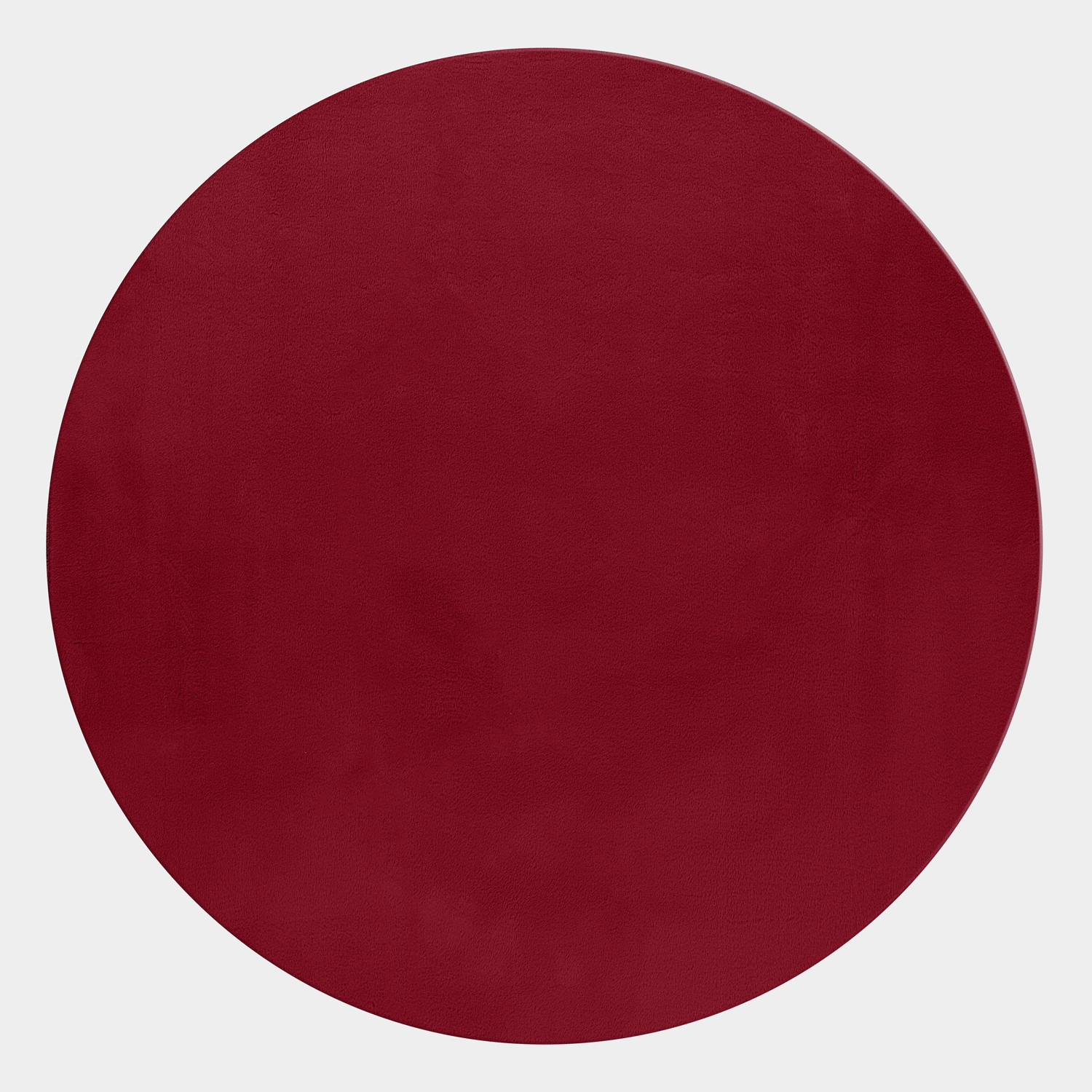 Ayyildiz Kusový koberec Pouffy 5100 Red kruh - 120x120 cm