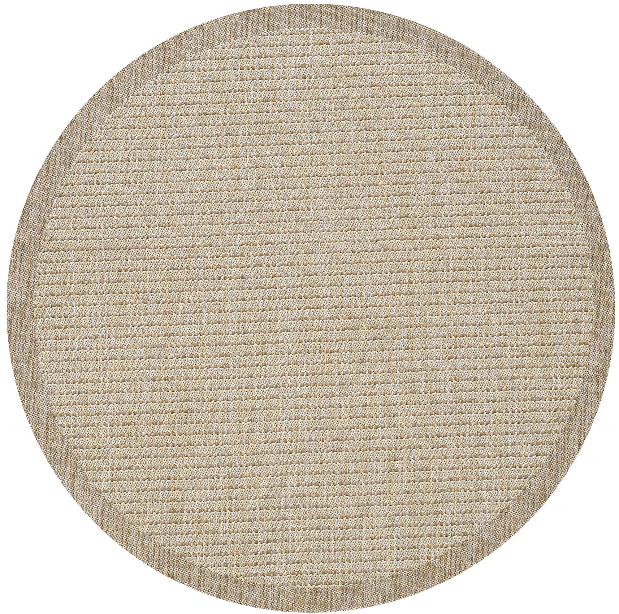 Ayyildiz Kusový koberec Giza 1410 Beige kruh - 120x120 cm