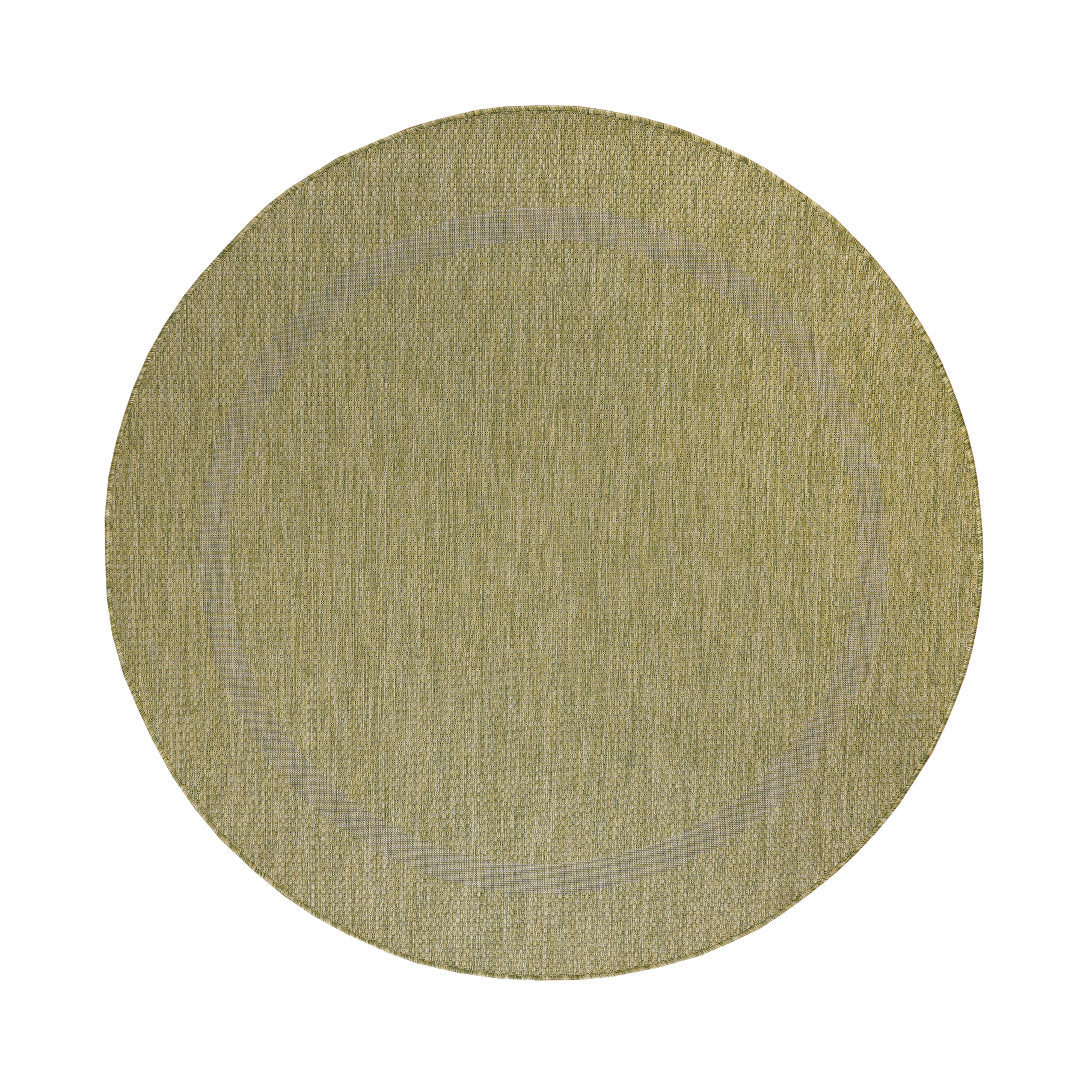 Ayyildiz Kusový koberec Relax 4311 Green kruh - 200x200 cm