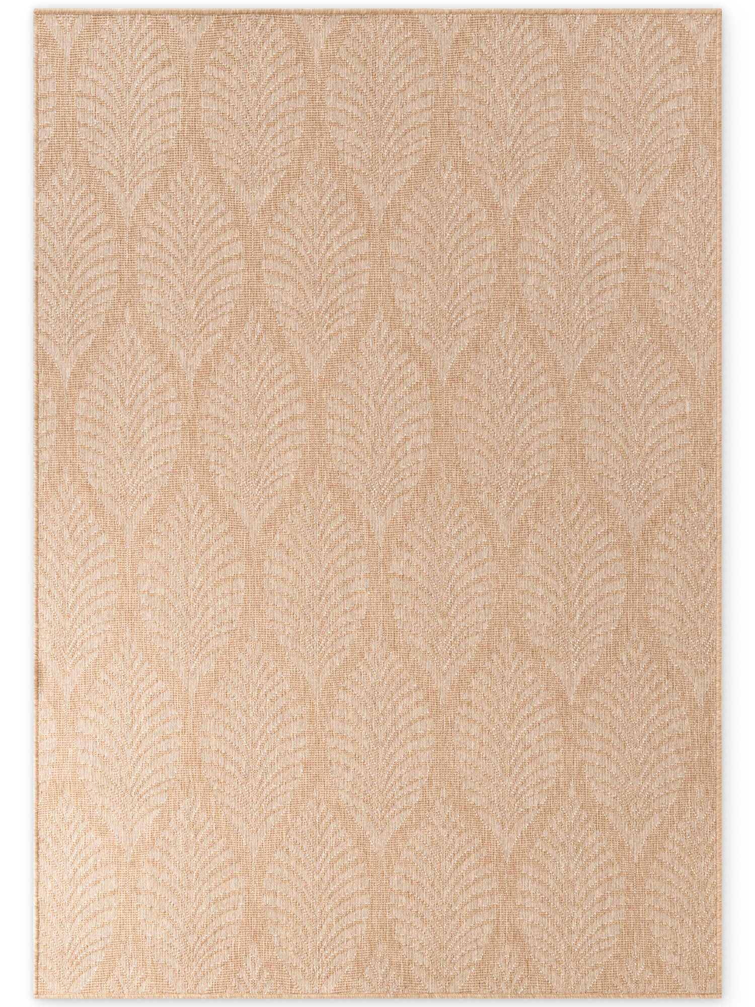 Hanse Home, Kusový koberec Duet Liora 106247 Beige/White - na von aj na doma, 200x290, béžová, chodba / predsieň
