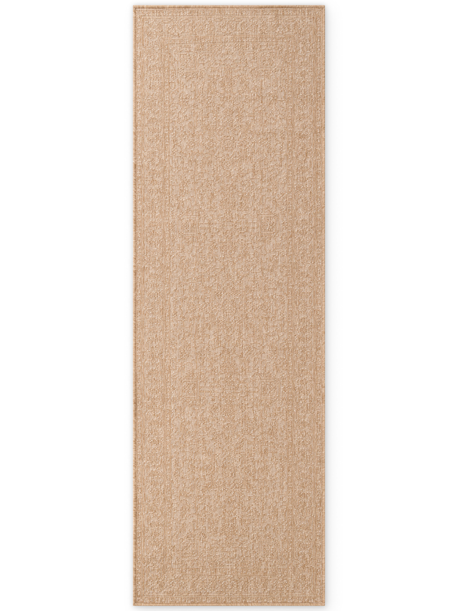 Hanse Home, Behúň Duet Kona 106250 Beige/White - na von aj na doma, 80x250, béžová, chodba / predsieň