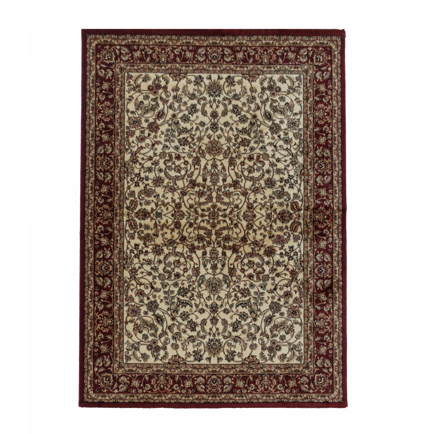 Ayyildiz, Kusový koberec Kashmir 2604 cream, 160x230, červená, chodba / predsieň