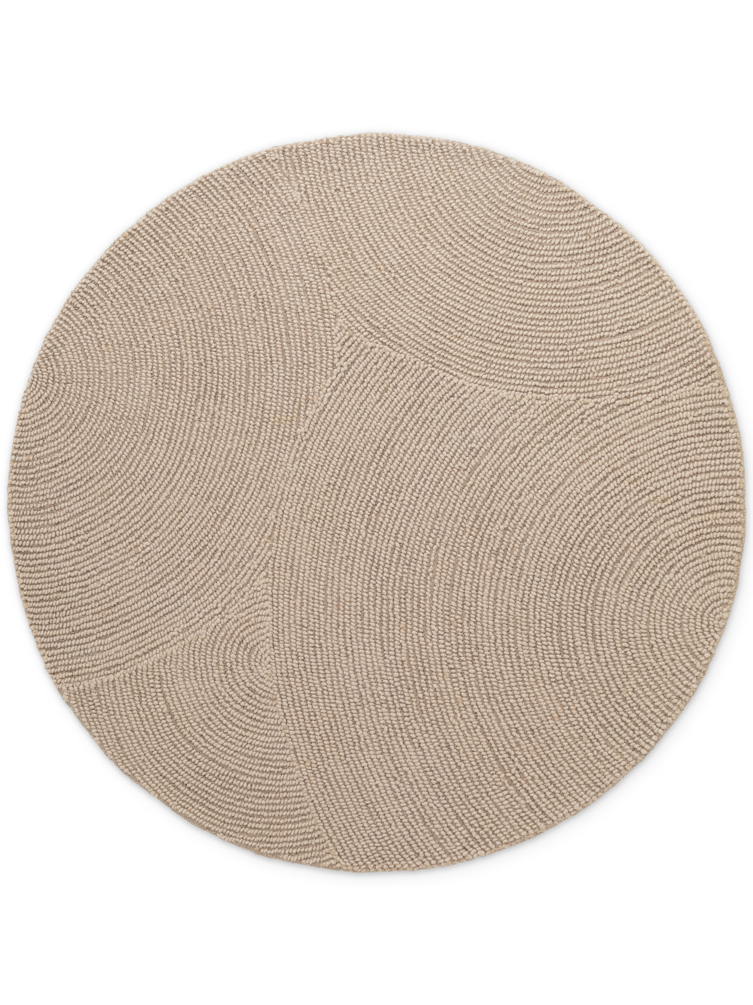 Hanse Home, Kusový koberec Eleni 106221 Hellbeige kruh, 120x120 (priemer) kruh, béžová, obývacia izba