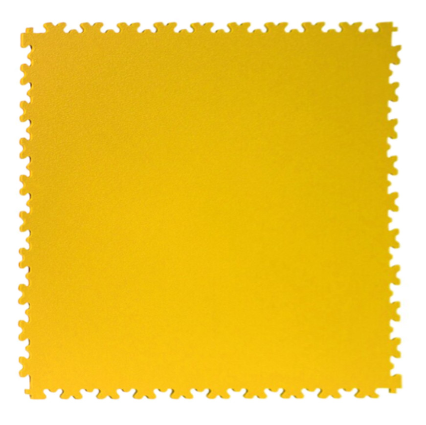 Gerflor Vinylový modulový štvorec R-Tile 1018 Yellow - 50,3x50,3 cm