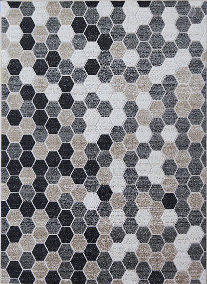 Berfin Dywany, AKCIA: 200x290 cm Kusový koberec Lagos 1675 Beige, šedá, obývacia izba