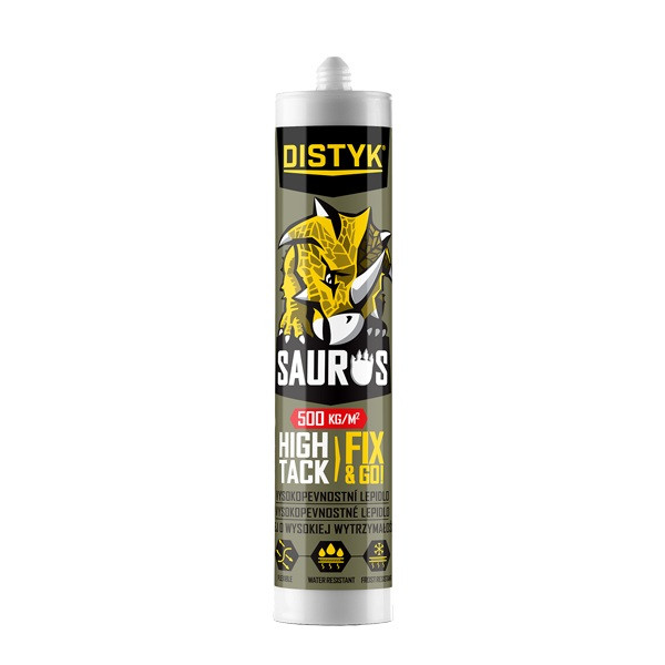 Den Braven Lepidlo montážne Saurus High Tack 290ml biela - 290 ml