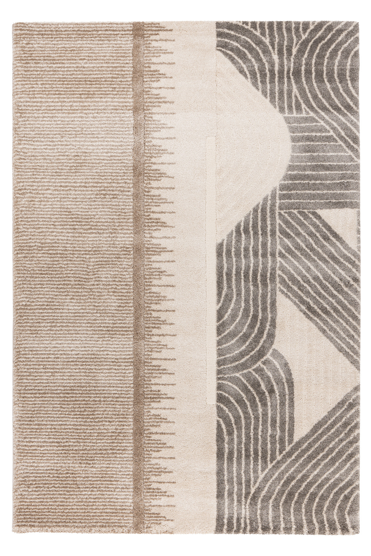 Obsession, AKCIA: 160x230 cm Kusový koberec My Canyon 975 Taupe, béžová, obývacia izba