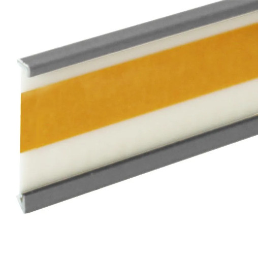 Döllken, Soklová lišta DSL60 5107204 nerez 250 cm, 2500x60x8 mm, šedá