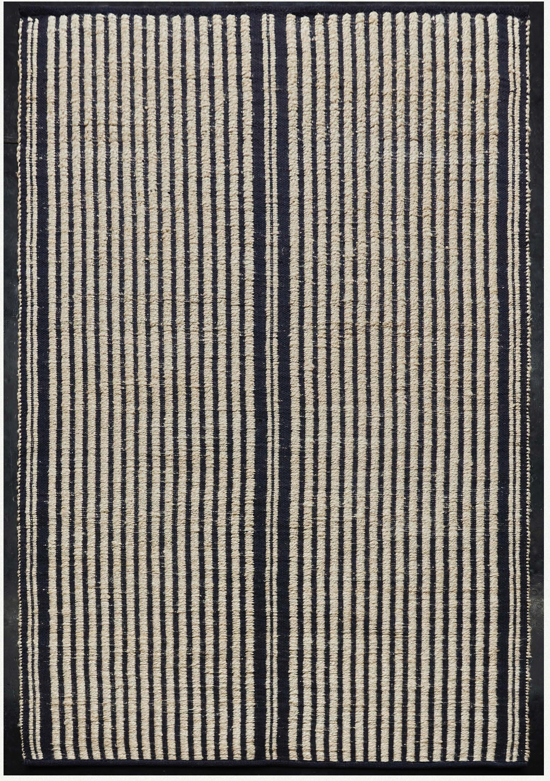 Diamond Carpets India, Ručne viazaný kusový koberec Elowen 116 Natural, 120x170, čierna, chodba / predsieň