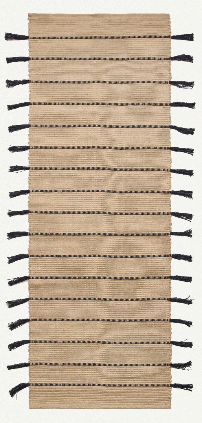 Diamond Carpets India, Ručne viazaný kusový koberec Lorrel J 19 Natural, 200x290, béžová, chodba / predsieň