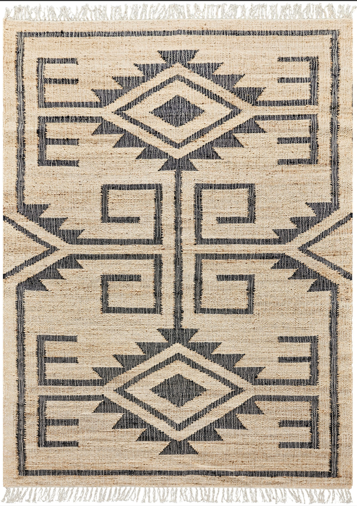 Diamond Carpets India, Ručne viazaný kusový koberec Trellis 2338 Natural, 80x150, béžová, chodba / predsieň