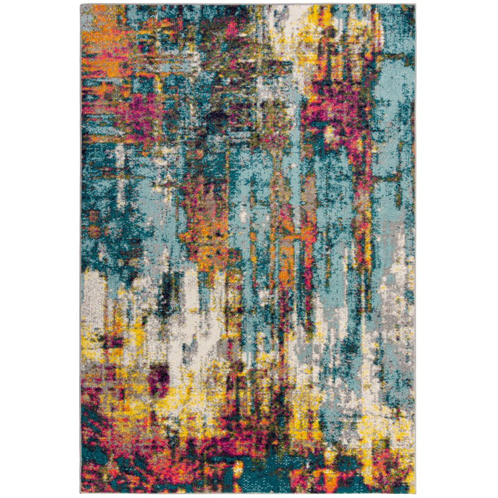 Flair Rugs, AKCIA: 200x290 cm Kusový koberec Spectrum Abstraction Multi, viacfarebná, kancelária