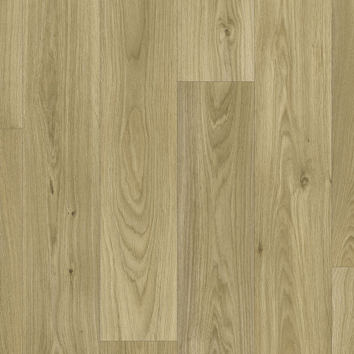 Beauflor, PVC podlaha - lino Quintex Gambela Oak 116mm, na mieru, šíře 4m,5m, hnedá, filc, chodba / predsieň