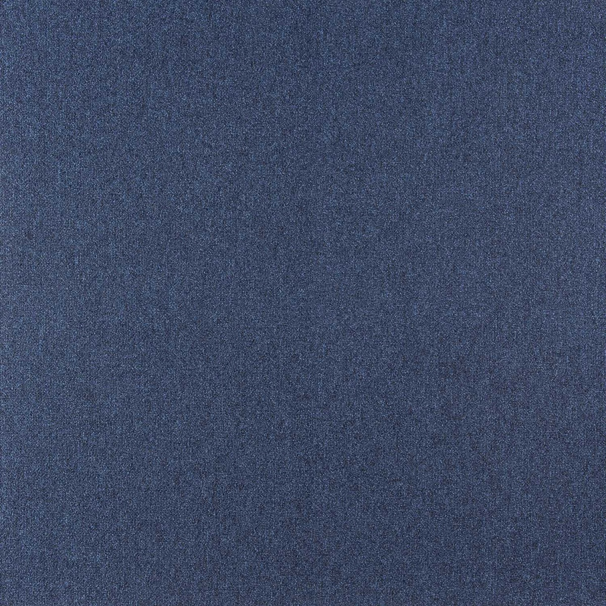 Tapibel, AKCIA: 400x350 cm Metrážny koberec Cobalt SDN 64060 - AB tmavomodrý, záťažový, šíře, modrá, ab (mriežka), chodba / predsieň