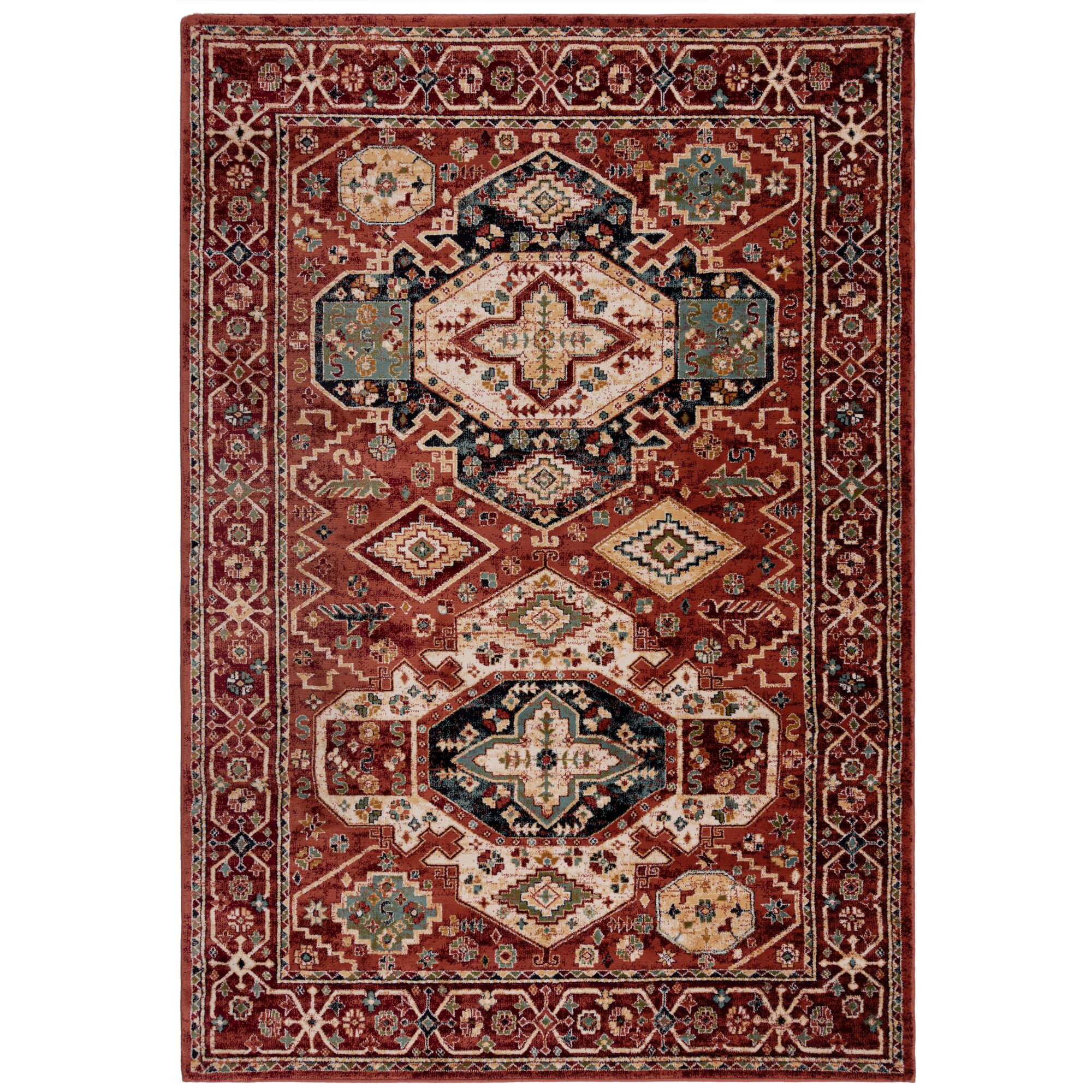Flair Rugs, AKCIA: 200x290 cm Kusový koberec Sincerity Royale Gillingham Red, červená, obývacia izba