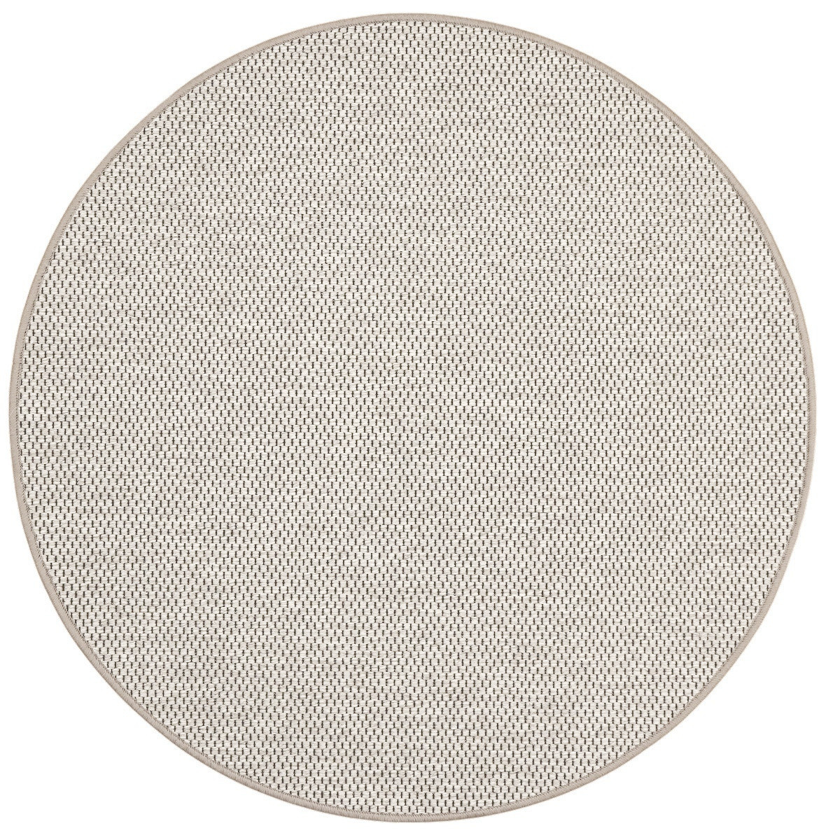 Timzo, Kusový koberec Nature cream kruh, 57x57 (priemer) kruh, biela, chodba / predsieň