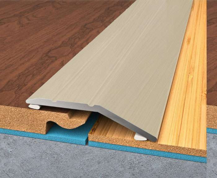 Bohemia Profil, DOPREDAJ: 900x42x14 mm cm Vyrovnávací lišta (profil) Champagne, 900x42 mm, viacfarebná