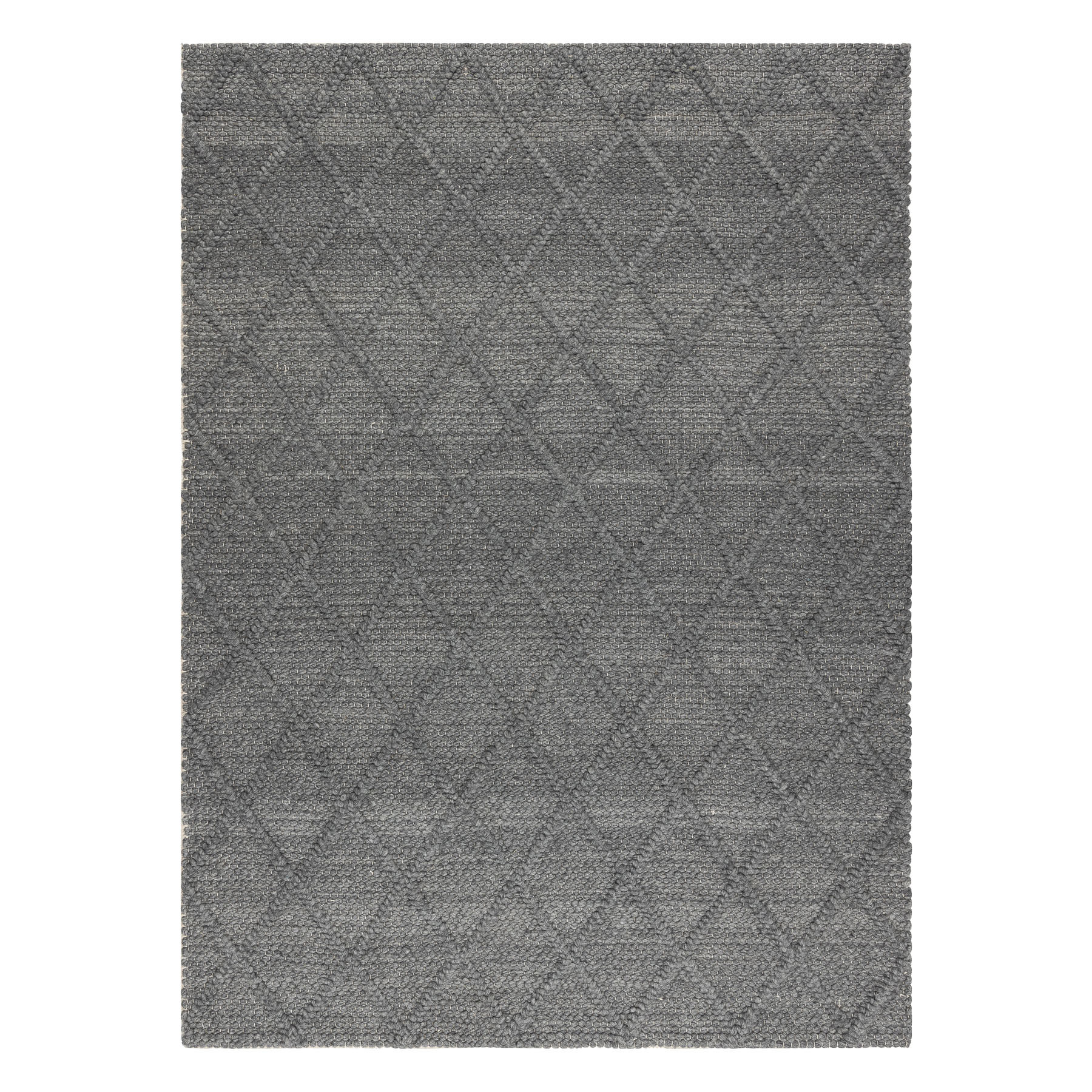 Dywany Łuszczów, Kusový koberec Tahar 99001K antra, 200x290, šedá, obývacia izba