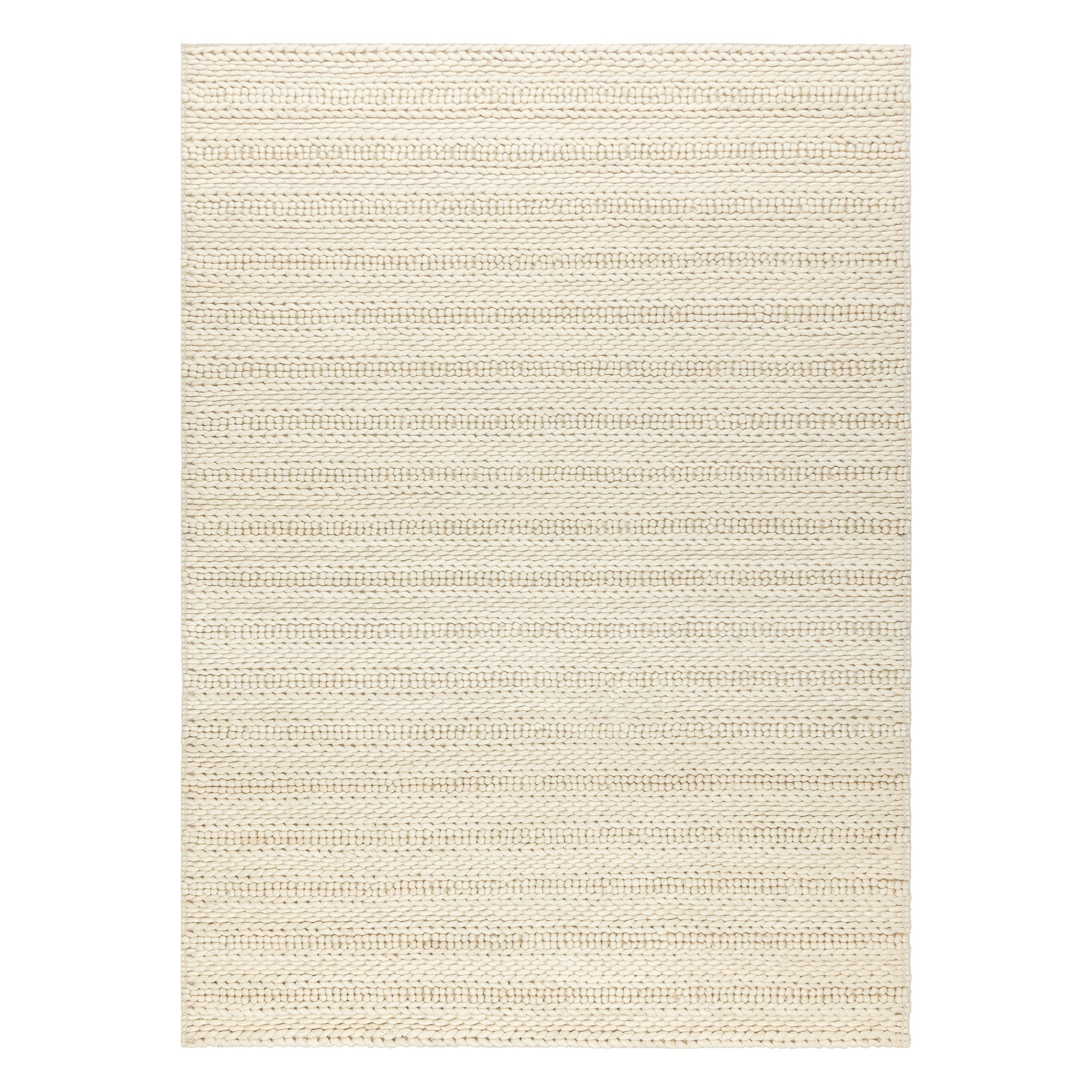 Dywany Łuszczów, Kusový koberec Tahar 99002B cream, 200x290, biela, obývacia izba