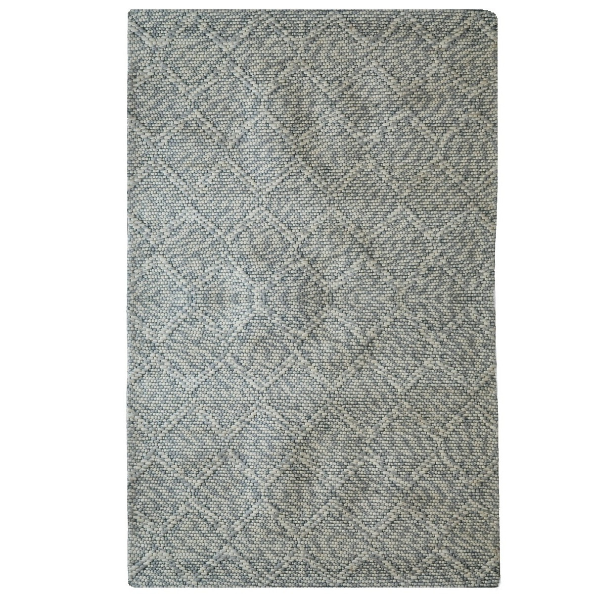 Asra, Kusový ručne tkaný koberec Woolen 4 Grey, 150x240, šedá, obývacia izba