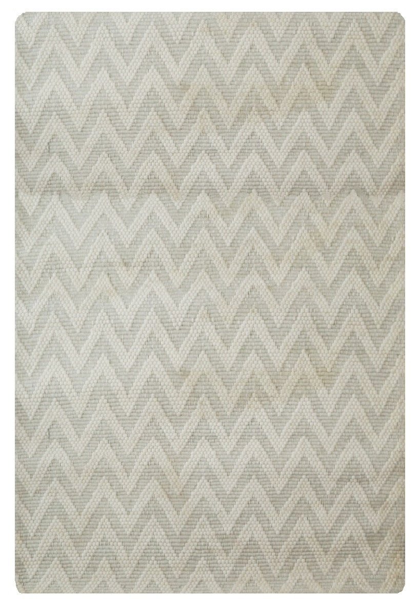Asra, Kusový ručne tkaný koberec Woolen 5 White, 150x240, biela, obývacia izba