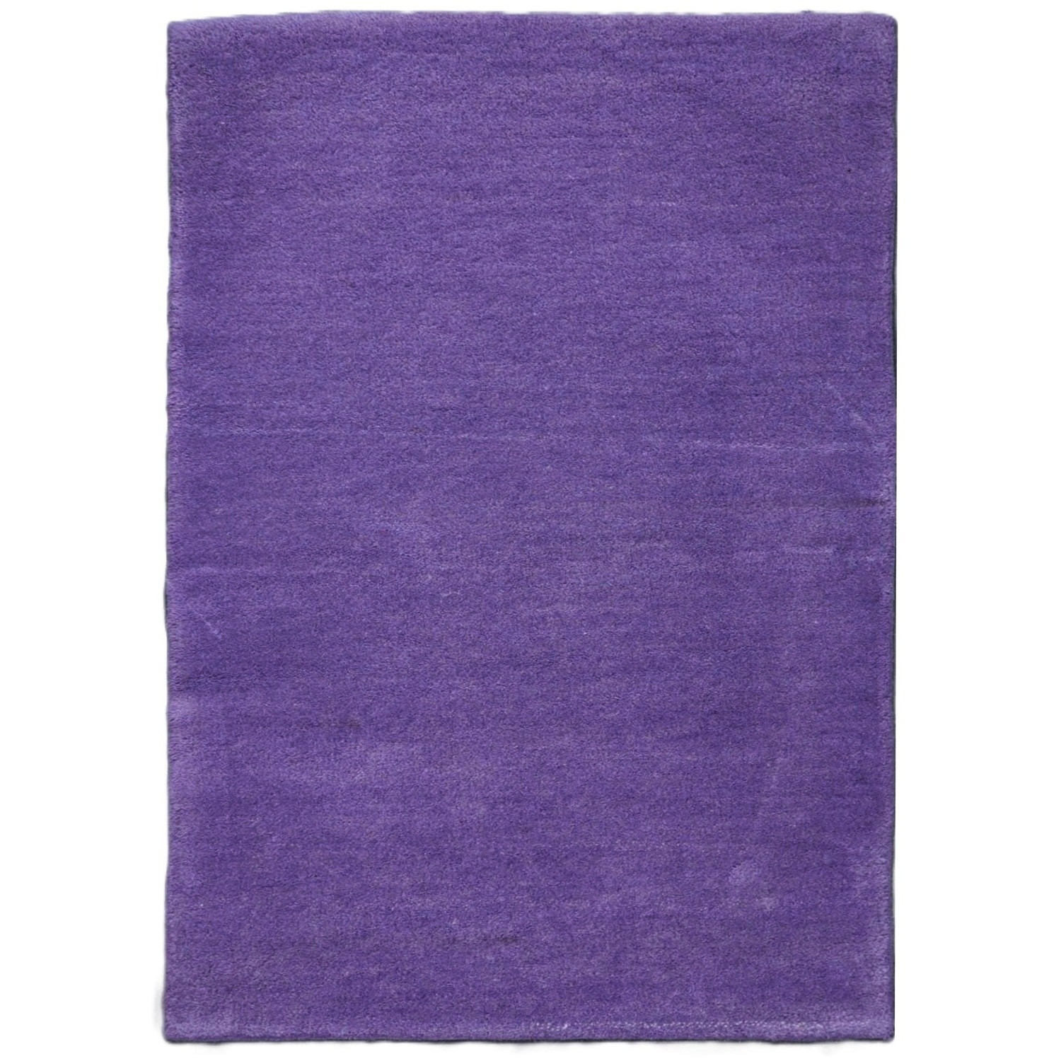 Tiwari Carpet, Ručne tkaný kusový koberec Asra loom fialová, 120x170, fialová, obývacia izba