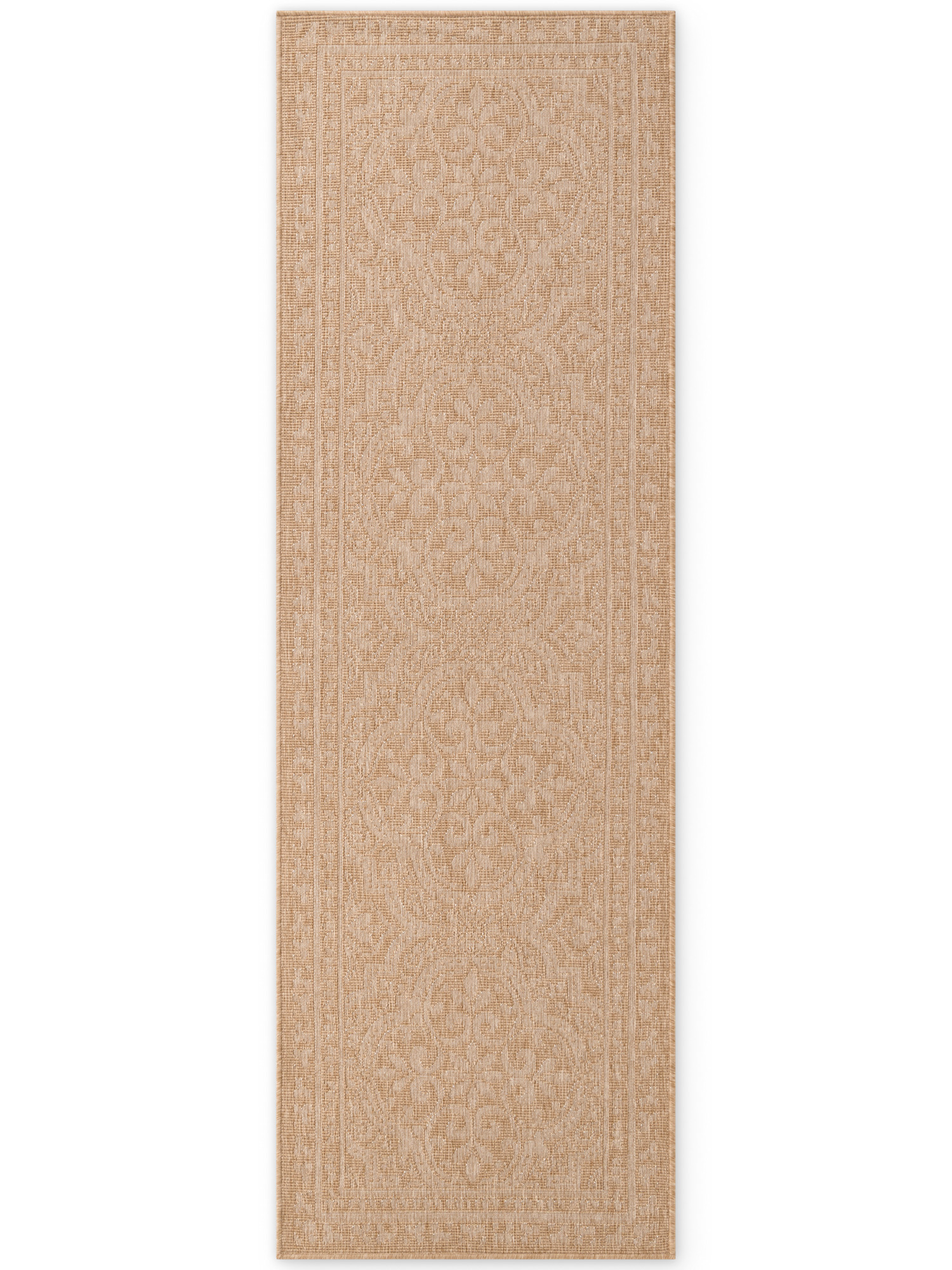 Hanse Home, AKCIA: 80x250 cm Behúň Duet Rosel 106252 Beige/White - na von aj na doma, béžová, chodba / predsieň