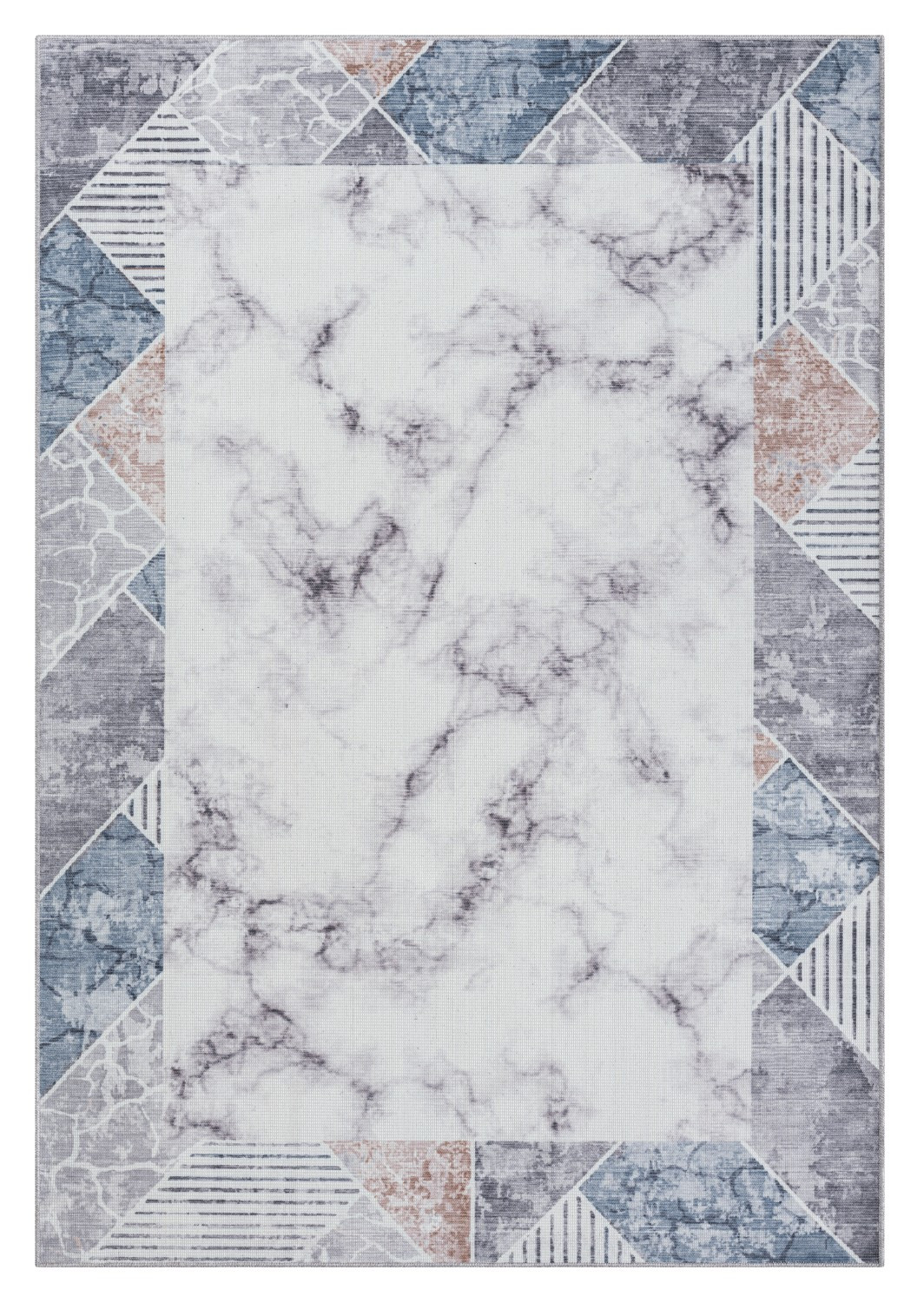 My Flair, Kusový koberec Morgan CA30017 cream – na von aj na doma, 160x230, šedá, chodba / predsieň
