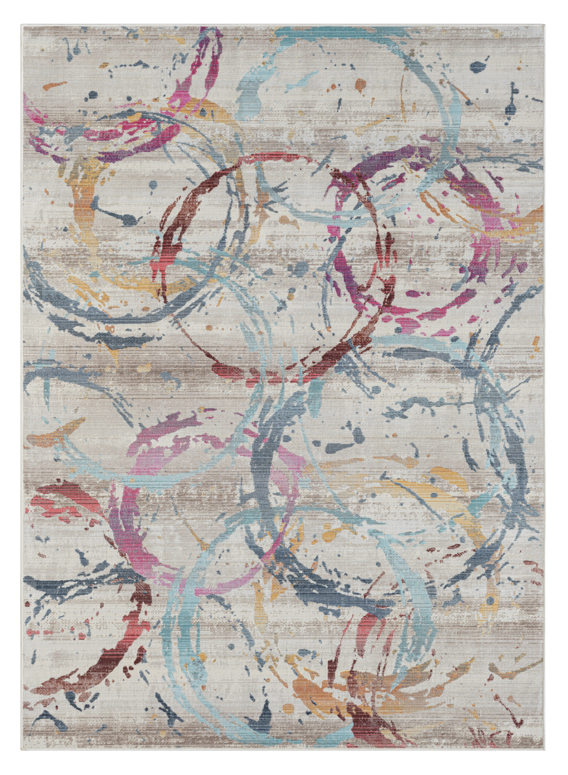 My Flair, Kusový koberec Aurora 5 CA40007 creme, 240x170, viacfarebná, chodba / predsieň