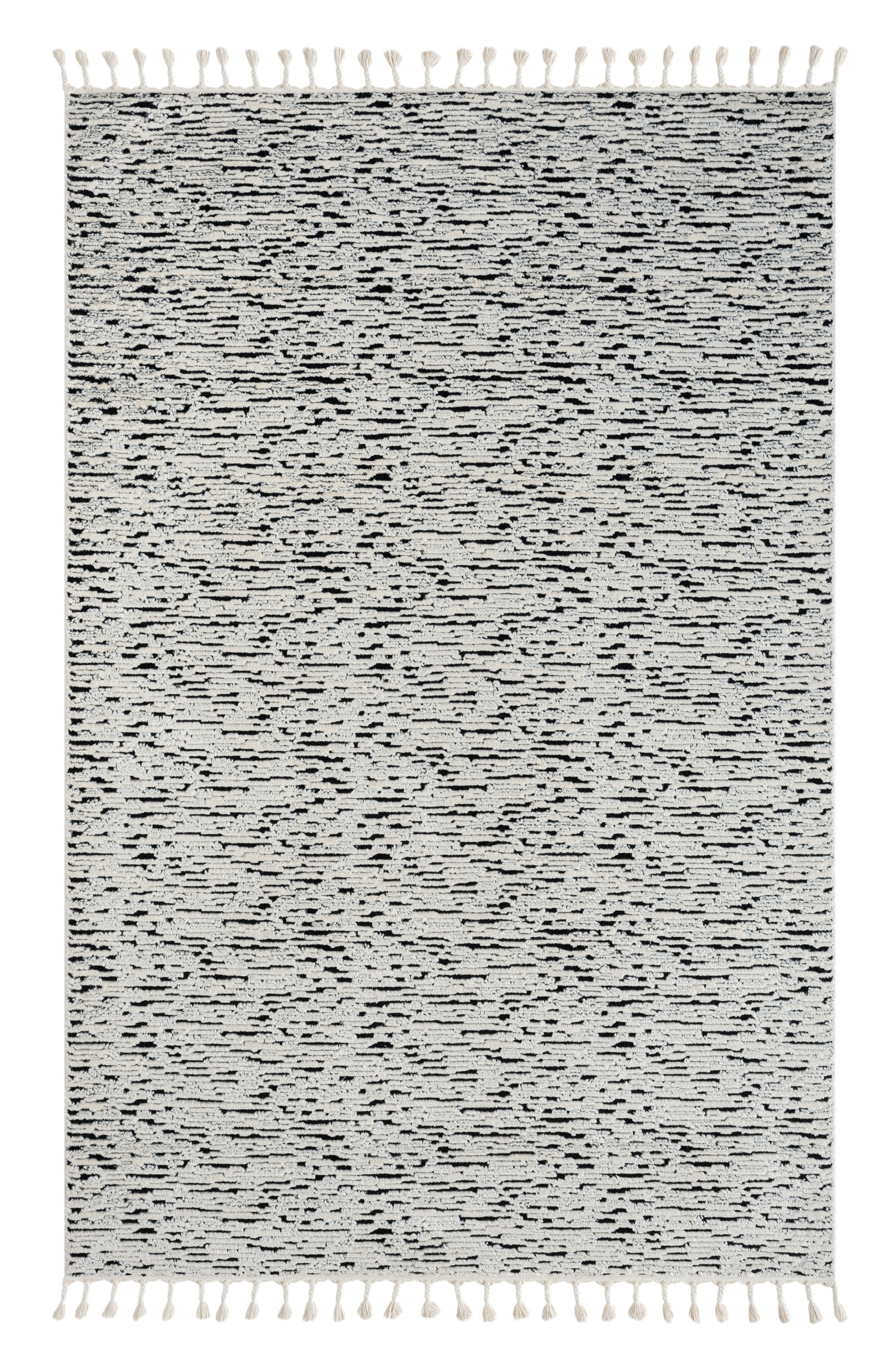 My Flair, Kusový koberec Moroccan Spirit schwarz, 200x290, čiernobiela, obývacia izba