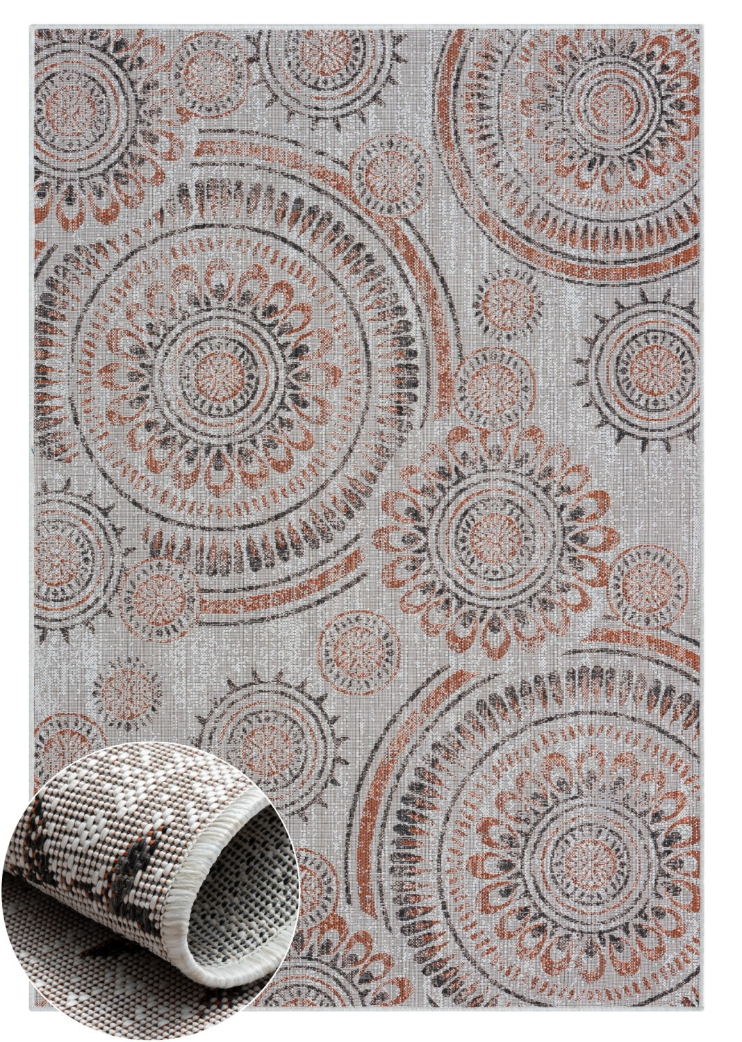 My Flair, Kusový koberec Echo cream, 160x230, béžová, chodba / predsieň