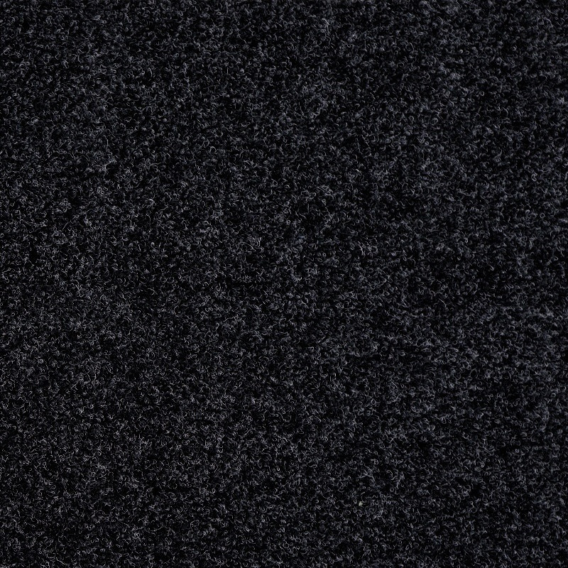 Spoltex, AKCIA: 80x240 cm Koberec metráž Rambo 15 čierny, šíře, čierna, resine, chodba / predsieň