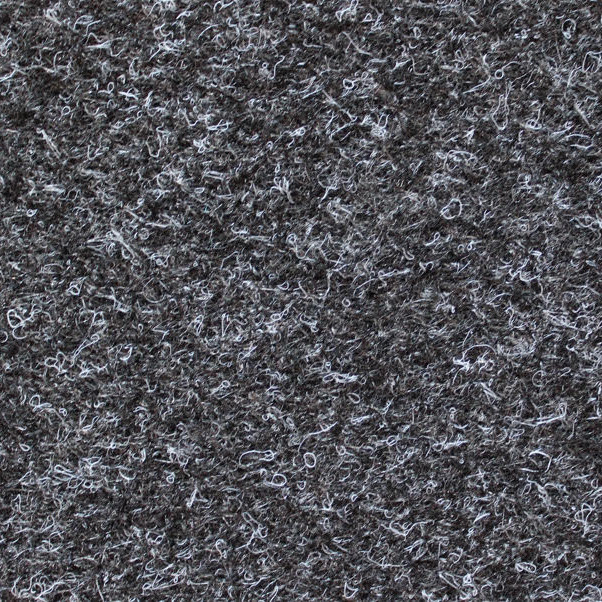 AKCIA: 70x250 cm Metrážny koberec Lindau 50 čierny, záťažový, šíře, šedá, resine, kancelária