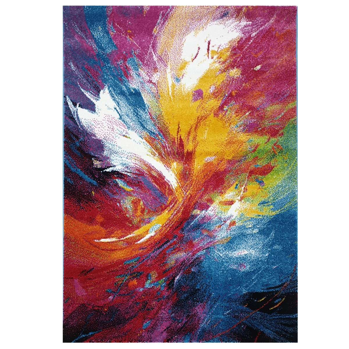 Medipa (Merinos), Kusový koberec Fantasy 814-61 lila/blue, 200x290, viacfarebná