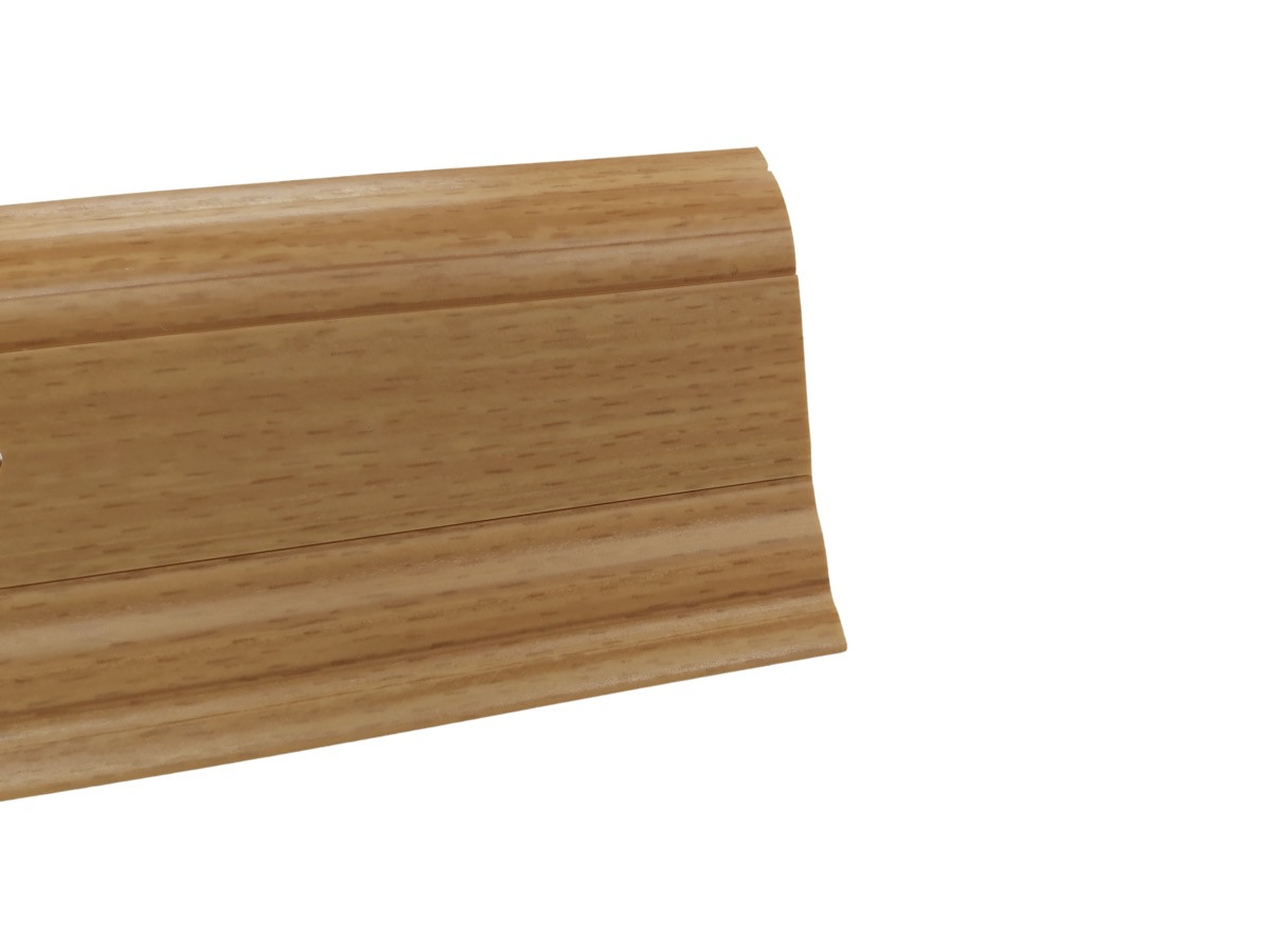 Döllken, DOPREDAJ: 2500x50x25 mm cm Soklová podlahová lišta SLK50 W169 Buk corona 250, 2500x50x25 mm, béžová