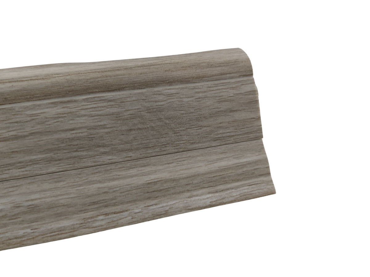 Döllken, DOPREDAJ: 2500x50x25 mm cm Soklová podlahová lišta SLK50 W478 Dub sardinia 250, 2500x50x25 mm, šedá