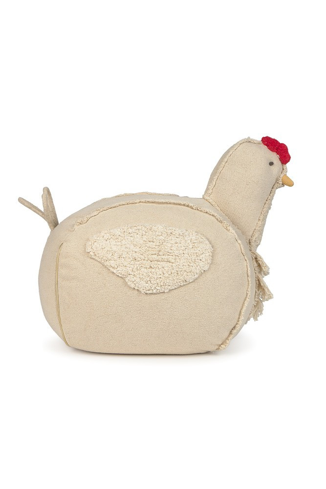 E-shop Lorena Canals Sedací vak CHICKEN - 40x44 cm